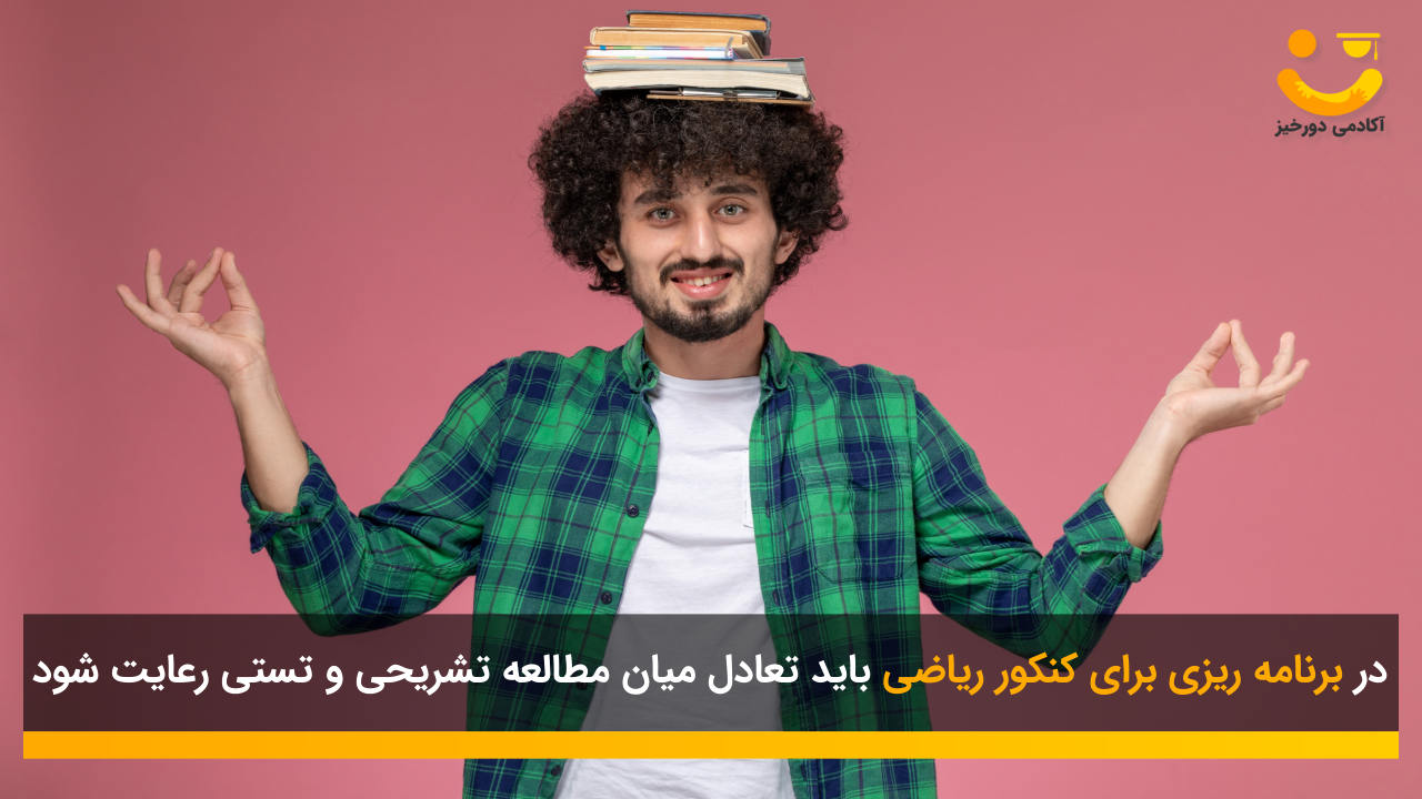 برنامه ریزی متعادل کنکور ریاضی