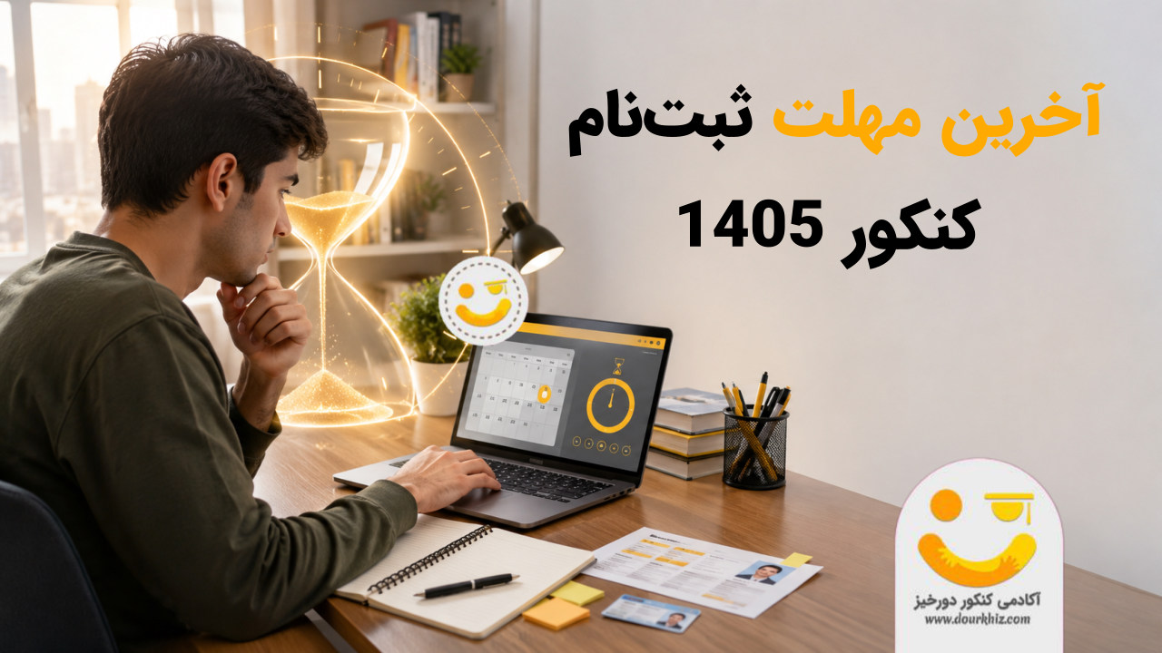 آخرین مهلت ثبت نام کنکور 1405