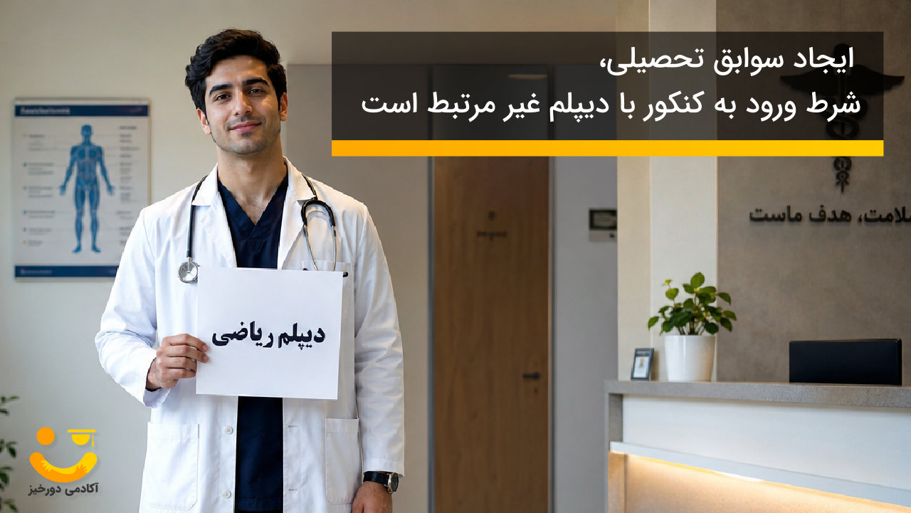 شرکت در کنکور با دیپلم غیرمرتبط
